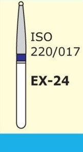 Боры алмазные Мани №EX-24