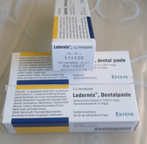Ledermix Paste - Ледермикс Паста. Riemser
