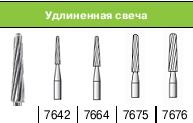Финиры 12 граней FG 7676 удлиненная свеча SSWhite