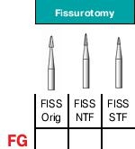 Боры твердосплавные FG STF MICRO FISSUROTOMY SSWhite