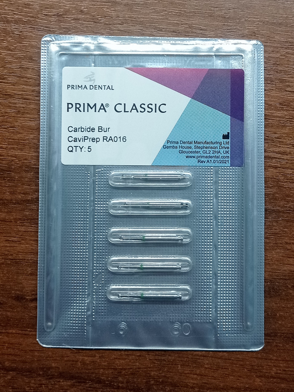 Боры твердосплавные Cavi-Prep RA 016 PRIMA DENTAL