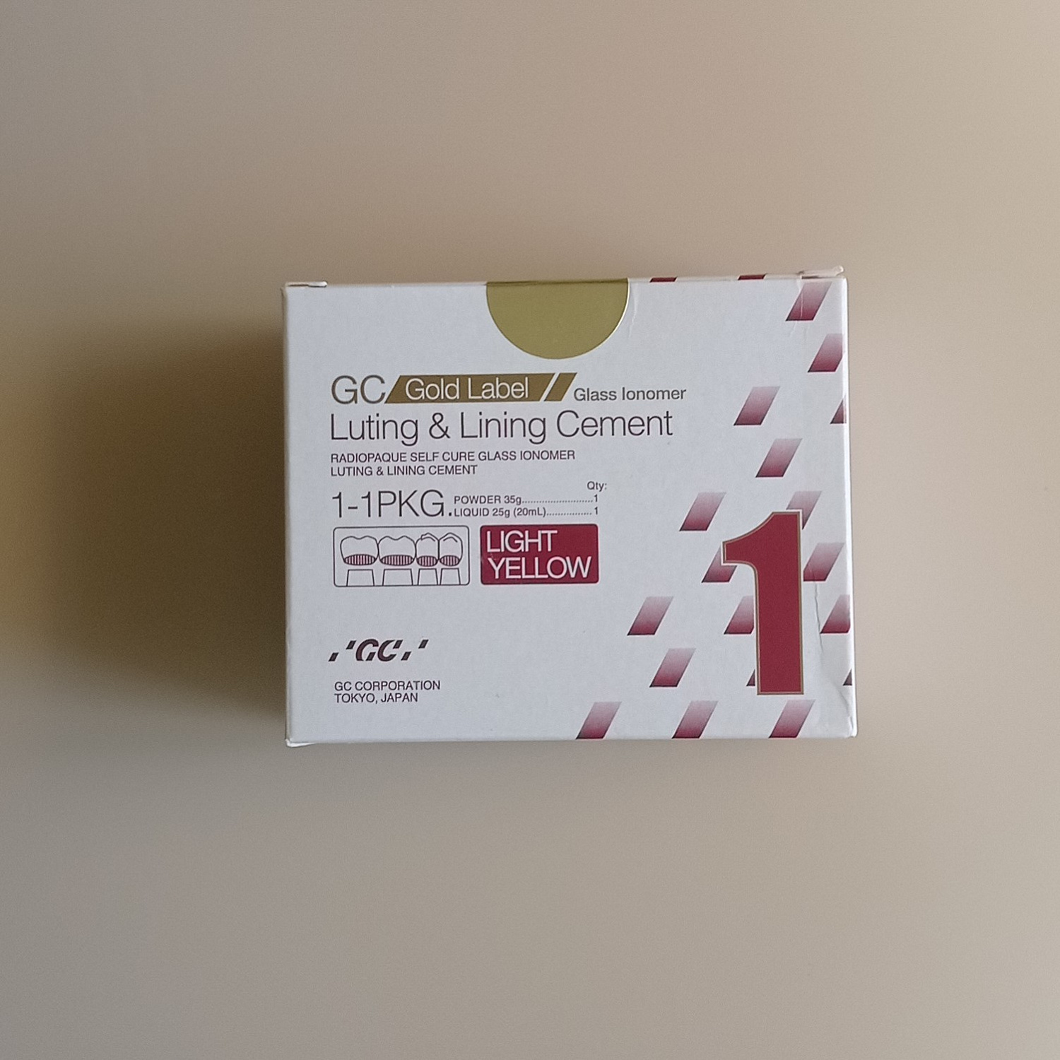 GC Fuji I (Фуджи 1) стеклоиономерный цемент для фиксации